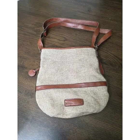 Lucky Brand Beige Kenya Tote Est. 1990 100% Cotton RN100583‎ - Picture 3 of 16